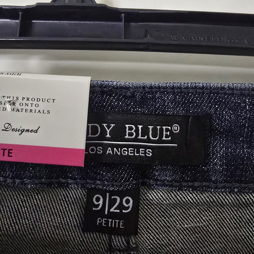 Size‎ 9 PETITE! NWTS Judy Blue Straight Leg Jeans - Picture 6 of 7